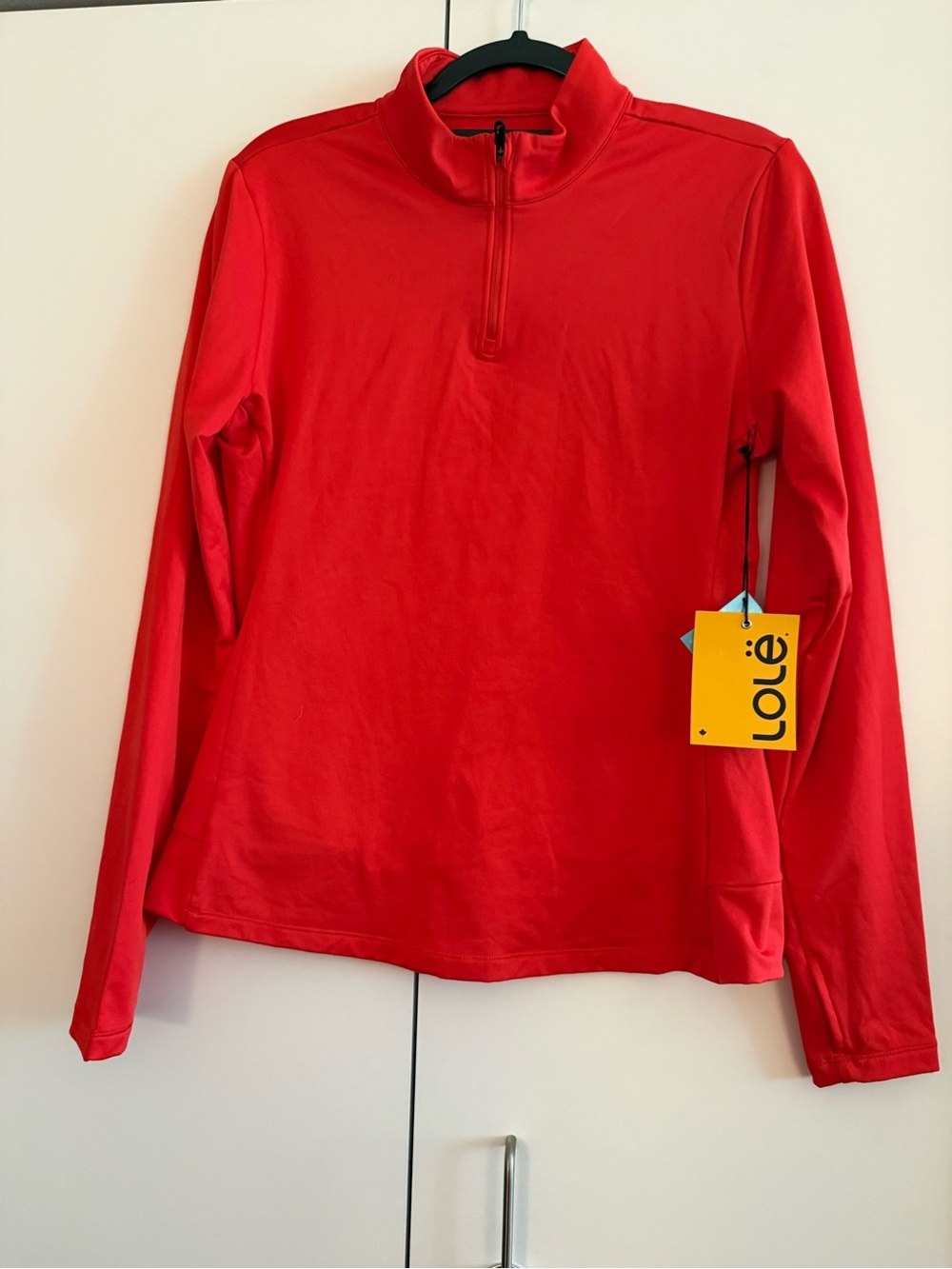 Lolë Women's Quarter-Zip Athletic Pullover Top _Size Large